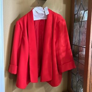 Women’s dress jacket. Beautiful red color